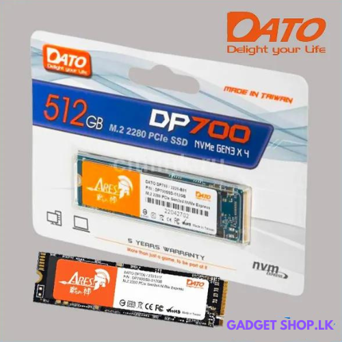512GB M.2 NVMe SSD