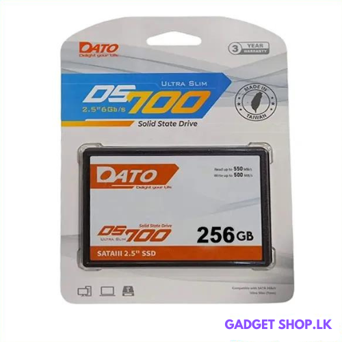256GB SATA DATO 2.5Inch SSD Hard Drive DATO DS700